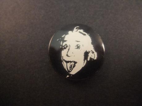 Albert Einstein uitvinder button.